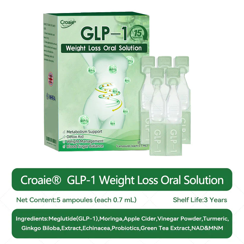 Croaie® GLP-1 weight loss oral solution, solving problems 14 Croaie® GLP-1 weight loss oral solution, solving problems